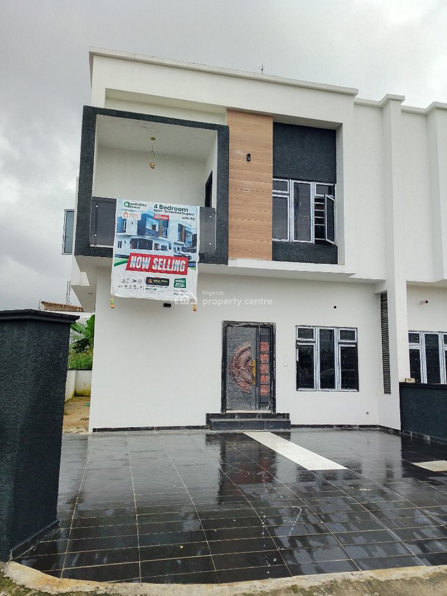 4 Bedroom Semi Detached Duplex, Eligbolo Eliozu,in an Estate, Port Harcourt, Rivers, Semi-detached Duplex for Sale