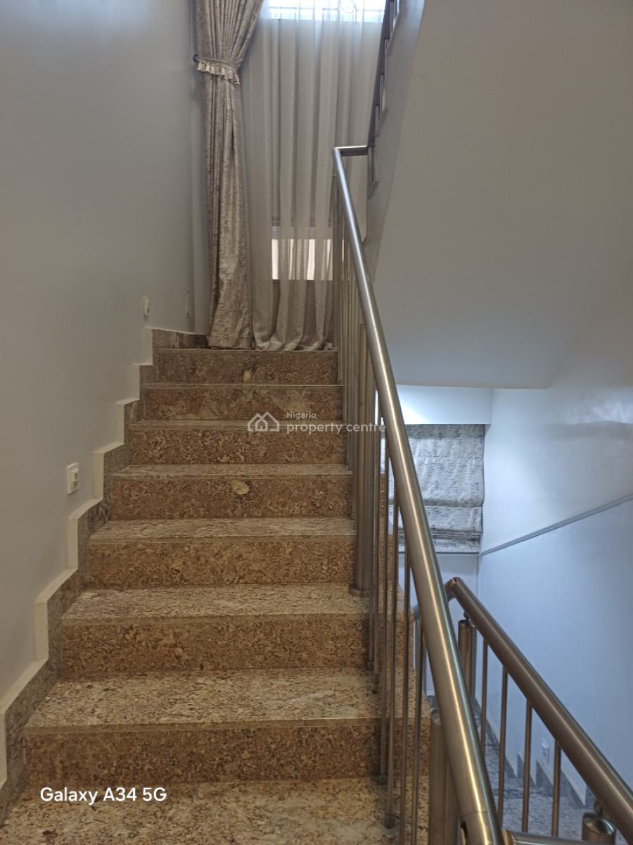 4 Bedrooms Detached Duplex with Bq, Near Tak Continental Restaurant, Life Camp, Abuja, Detached Duplex for Rent