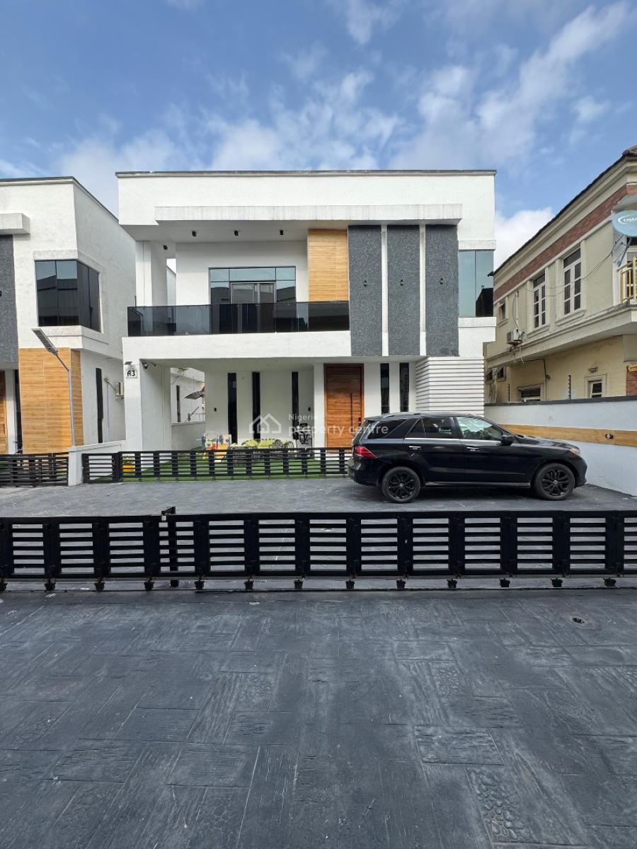 Beautiful 4 Bedroom Detached Duplex, Chevron, Lekki, Lagos, Detached Duplex for Rent
