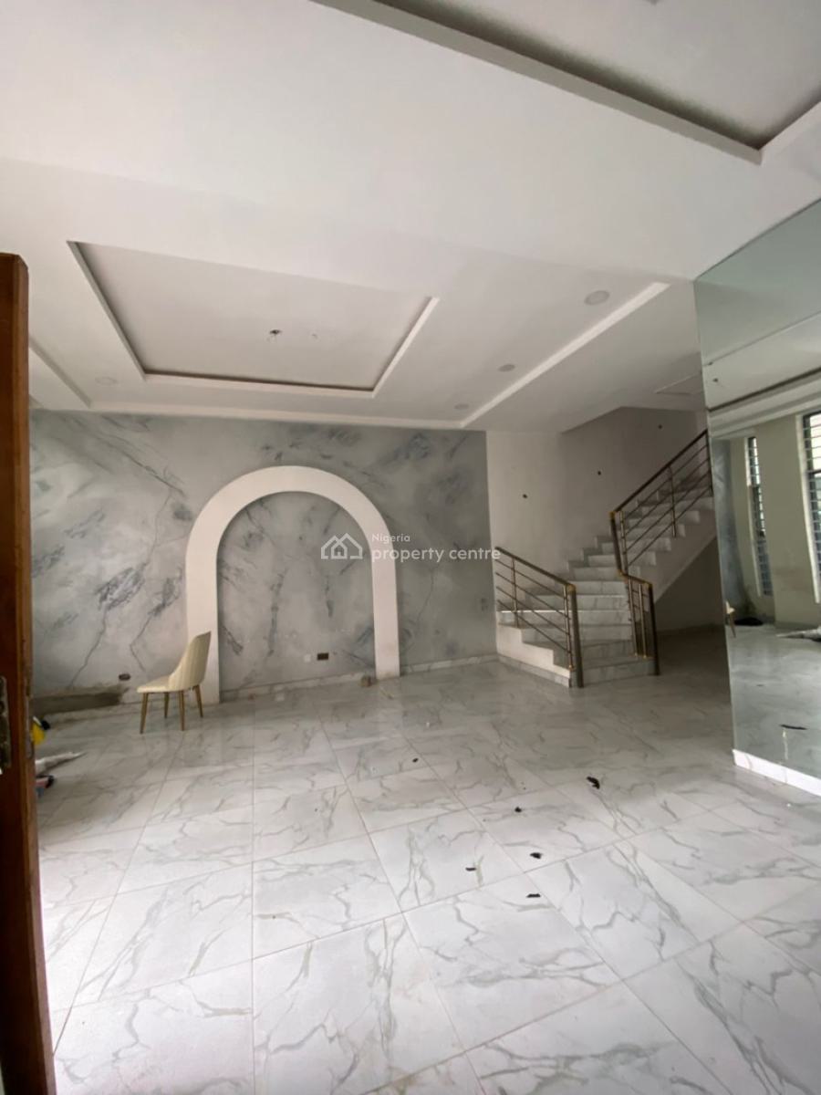 Commercial 4 Bedroom Semi Detached Duplex with Bq, Chevron, Lekki, Lagos, Office Space for Rent