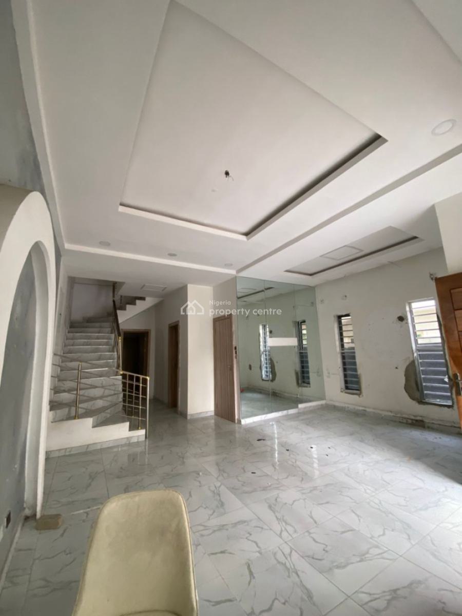 Commercial 4 Bedroom Semi Detached Duplex with Bq, Chevron, Lekki, Lagos, Office Space for Rent