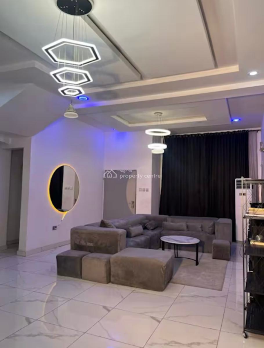 Bedroom in a Clean Apartment, Lekki Peninsula Scheme Ii Road 42, Lekki, Lagos, Terraced Duplex Short Let