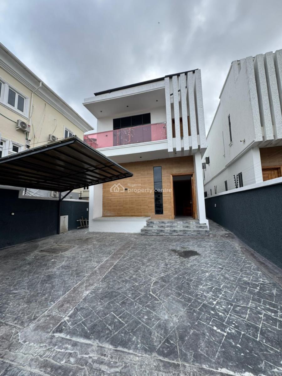 5 Bedroom Duplex (self Compound), Osapa London, Osapa, Lekki, Lagos, Detached Duplex for Rent