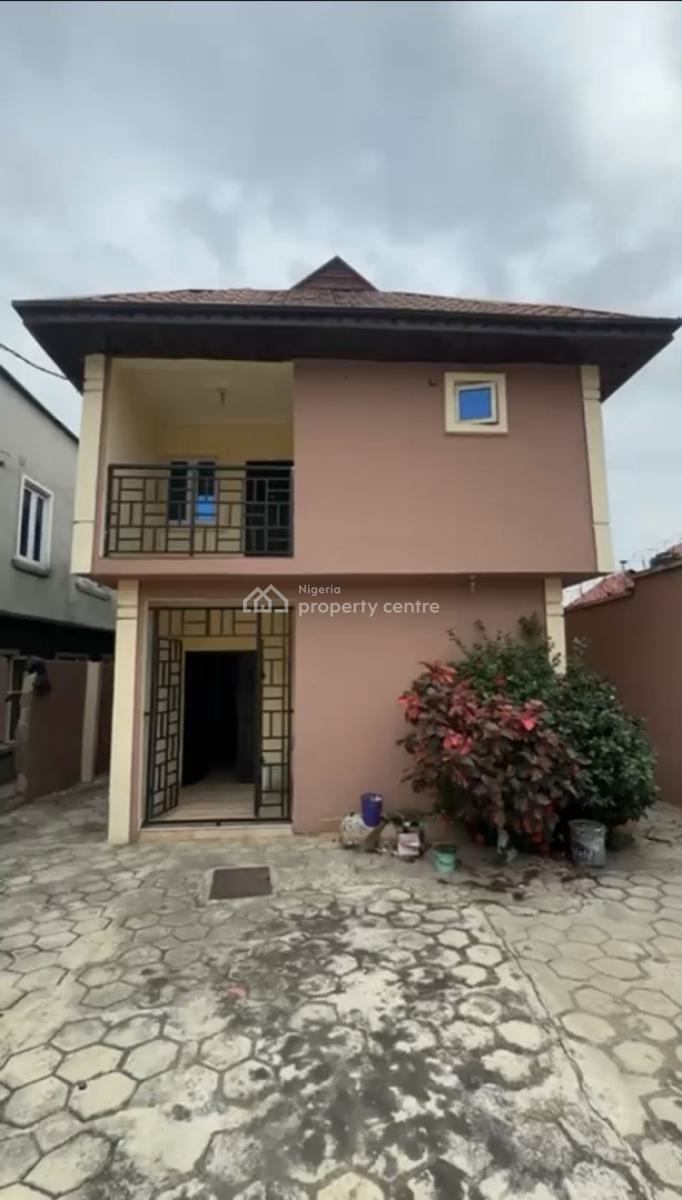 a Standard, Lovely Awoof 4-bedroom -duplex, Alafia Estate, Ogba, Ikeja, Lagos, House for Sale