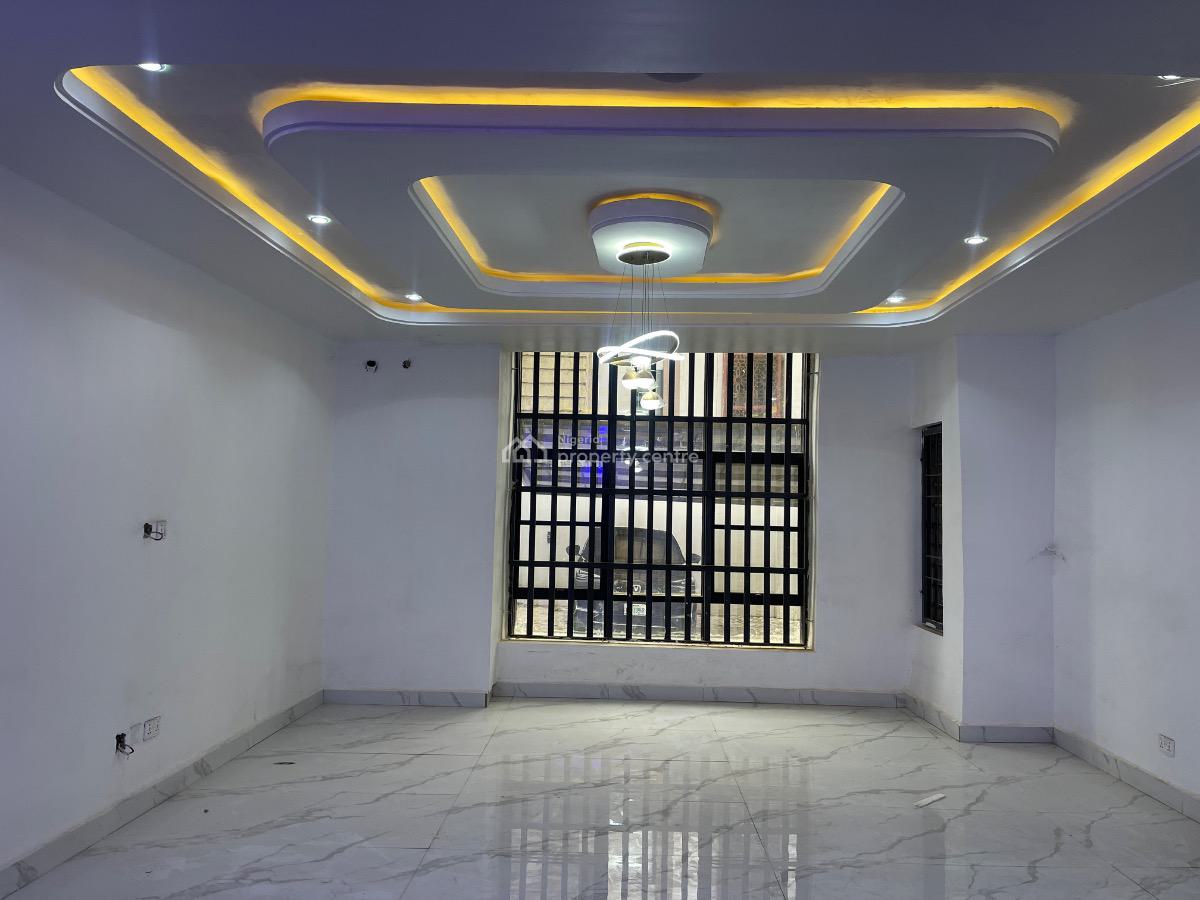 Newly Built 4 Bedrooms Terrace Duplex with Bq and a Swimming Pool, Gilmor, Jahi, Abuja, Terraced Duplex for Rent