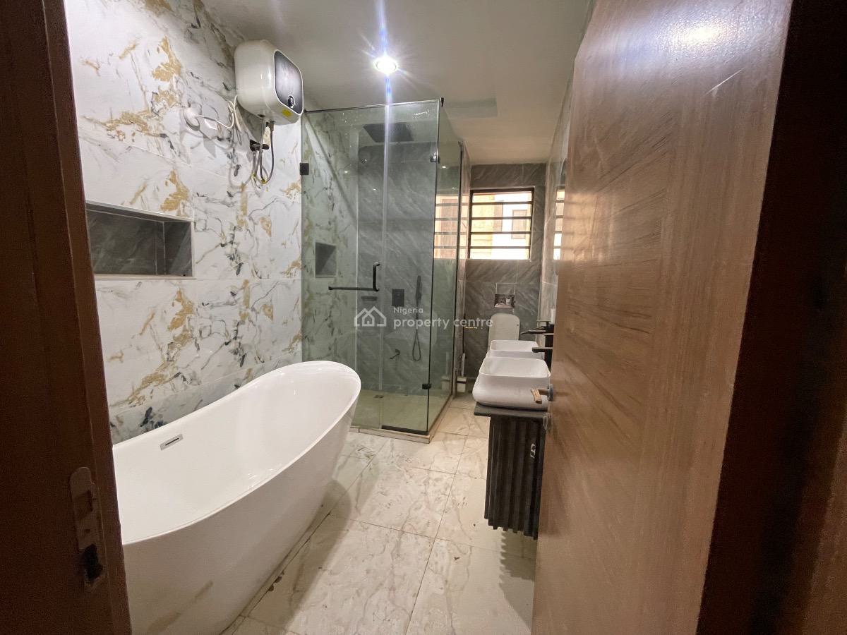 Newly Built 4 Bedrooms Terrace Duplex with Bq and a Swimming Pool, Gilmor, Jahi, Abuja, Terraced Duplex for Rent