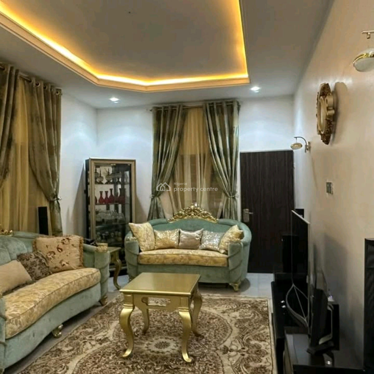 Furnished Five Bedroom Fully Detached Duplex with Maids Room Available, Asokoro District, Abuja, House for Sale