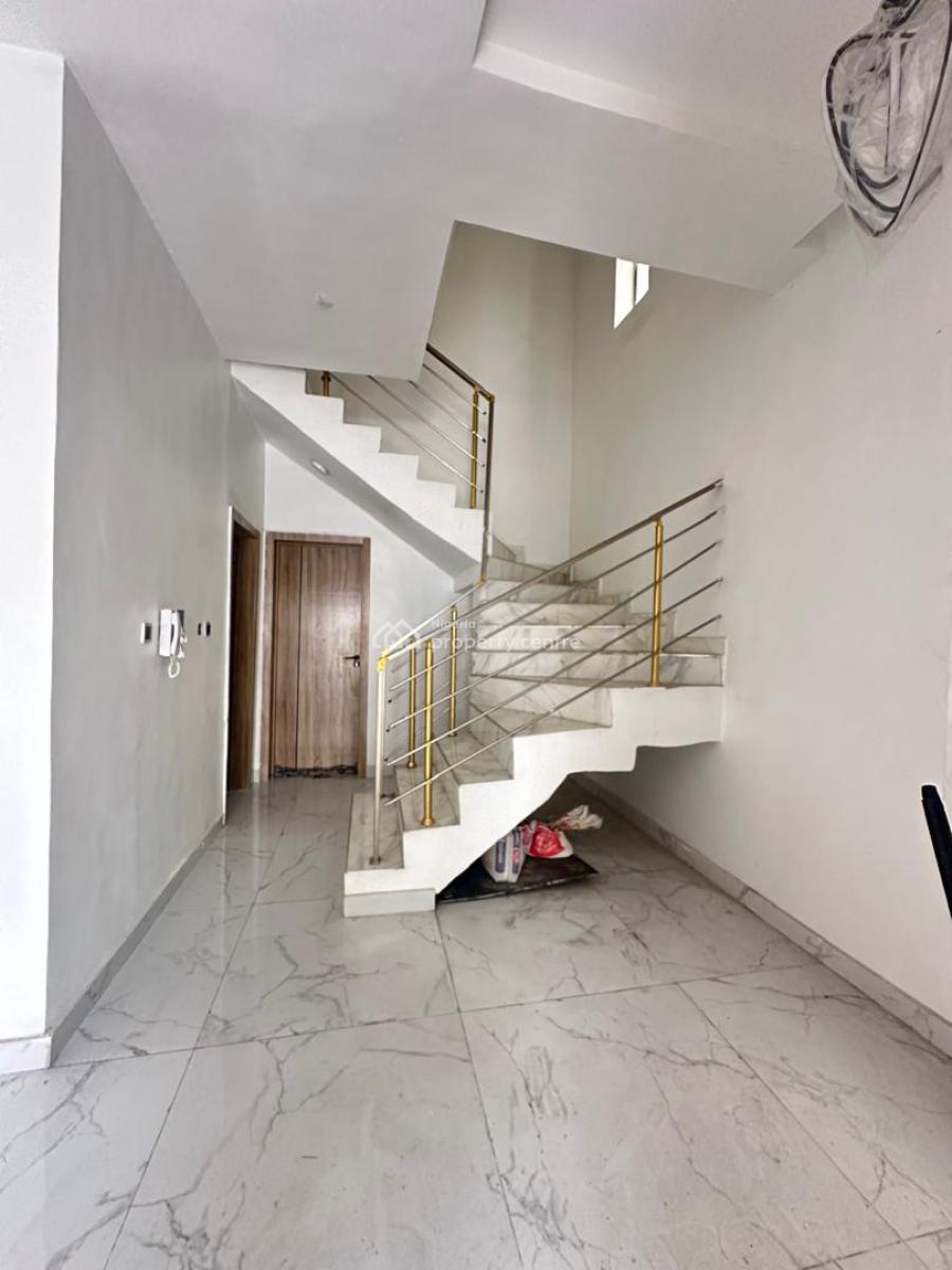 Beautiful 4 Bedroom Fully Detached Duplex with Bq, Chevron, Lekki Phase 2, Lekki, Lagos, Detached Duplex for Sale