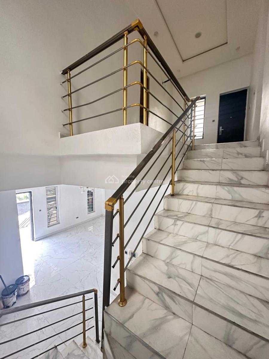 Beautiful 4 Bedroom Fully Detached Duplex with Bq, Chevron, Lekki Phase 2, Lekki, Lagos, Detached Duplex for Sale