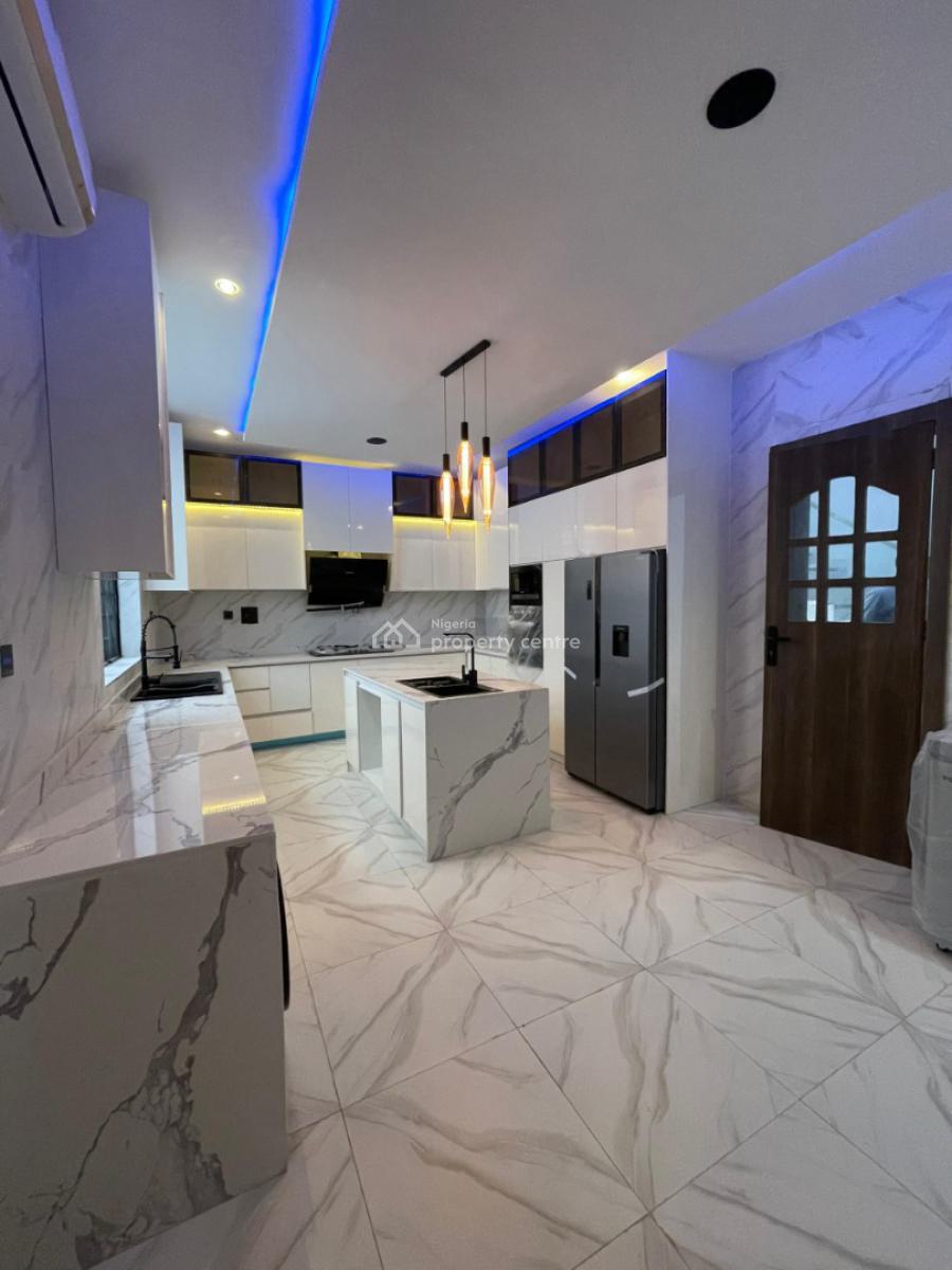 5-bedroom Fully Detached Duplex with Bq and Cinema in Chevron, Lekki, Chevron Drive Lekki, Lekki, Lagos, Detached Bungalow for Sale