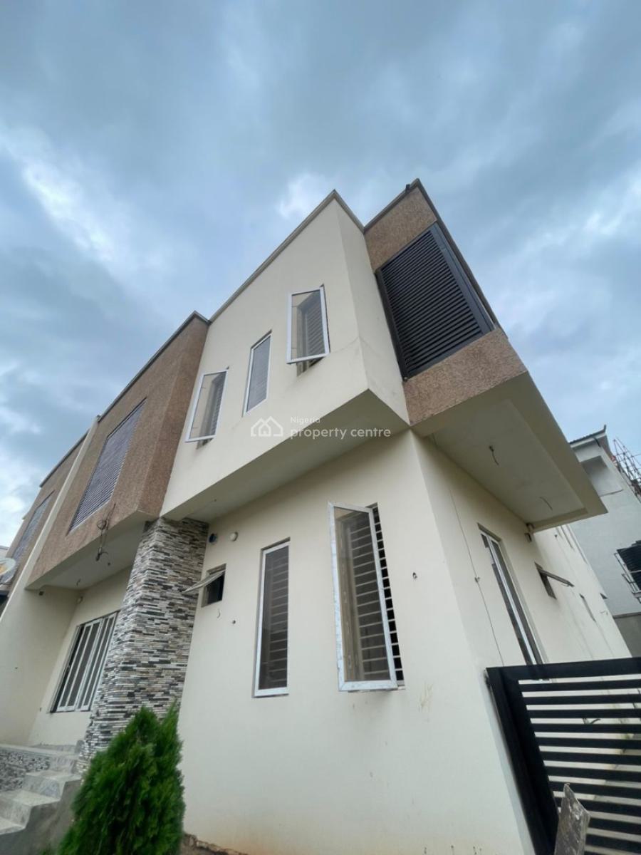 Brand New 4 Bedroom Semi Detached Duplex with 1 Room Bq, Diplomatic Zone, Katampe Extension, Katampe, Abuja, Semi-detached Duplex for Rent
