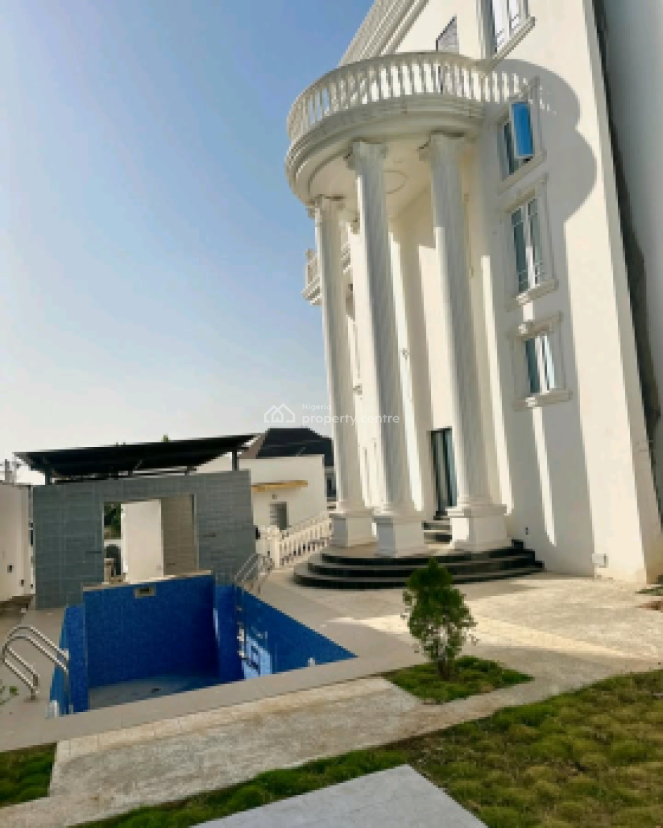 Luxury 9 Bedroom Mansion with a Penthouse and Swimming Pool, Guzape District, Abuja, House for Sale