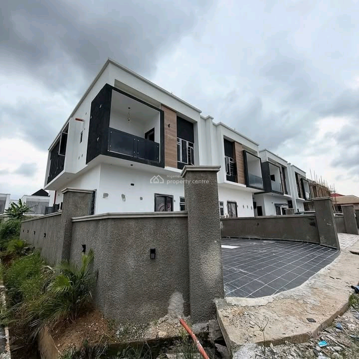 4 Bedroom Terraced Duplex with 1 Room Service Quarters, Port Harcourt, Rivers, House for Sale