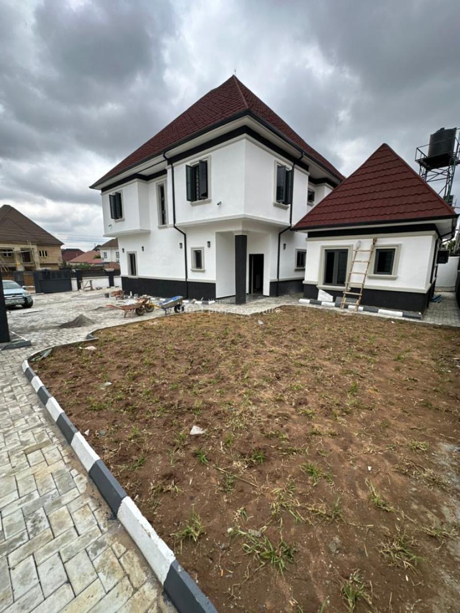 Luxury 4 Bedroom Fully Detached Duplex with 2 Rooms Bq, Life Camp, Abuja, Detached Duplex for Sale