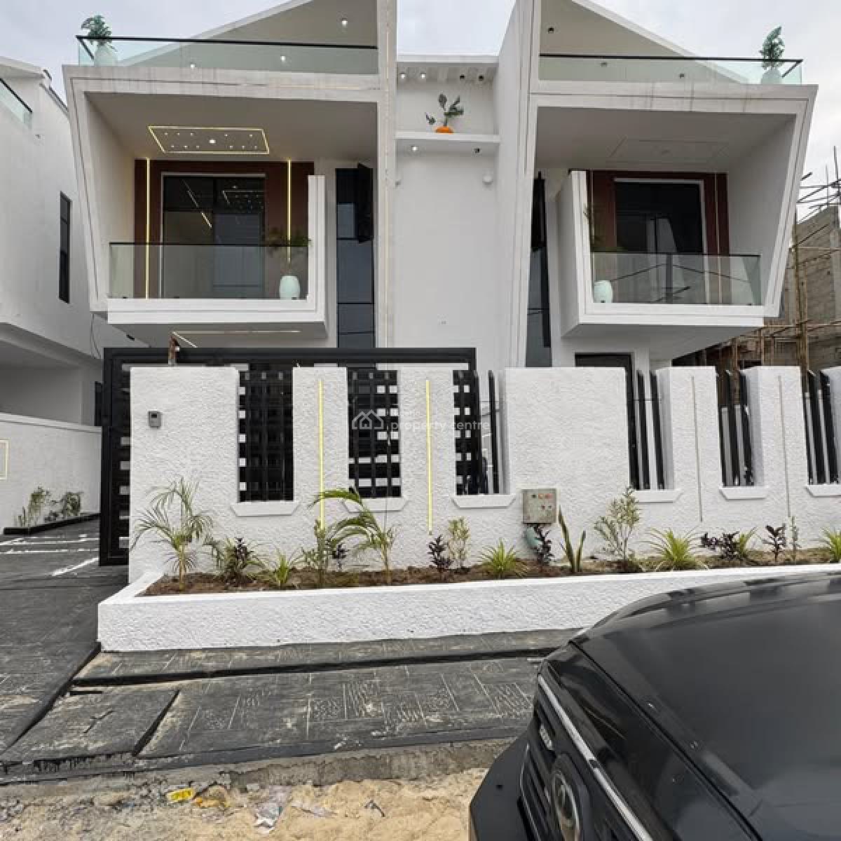 Newly Built 4 Bedrooms Semi Detached Duplex with Bq, Ibeju Lekki, Lagos, Semi-detached Duplex for Sale