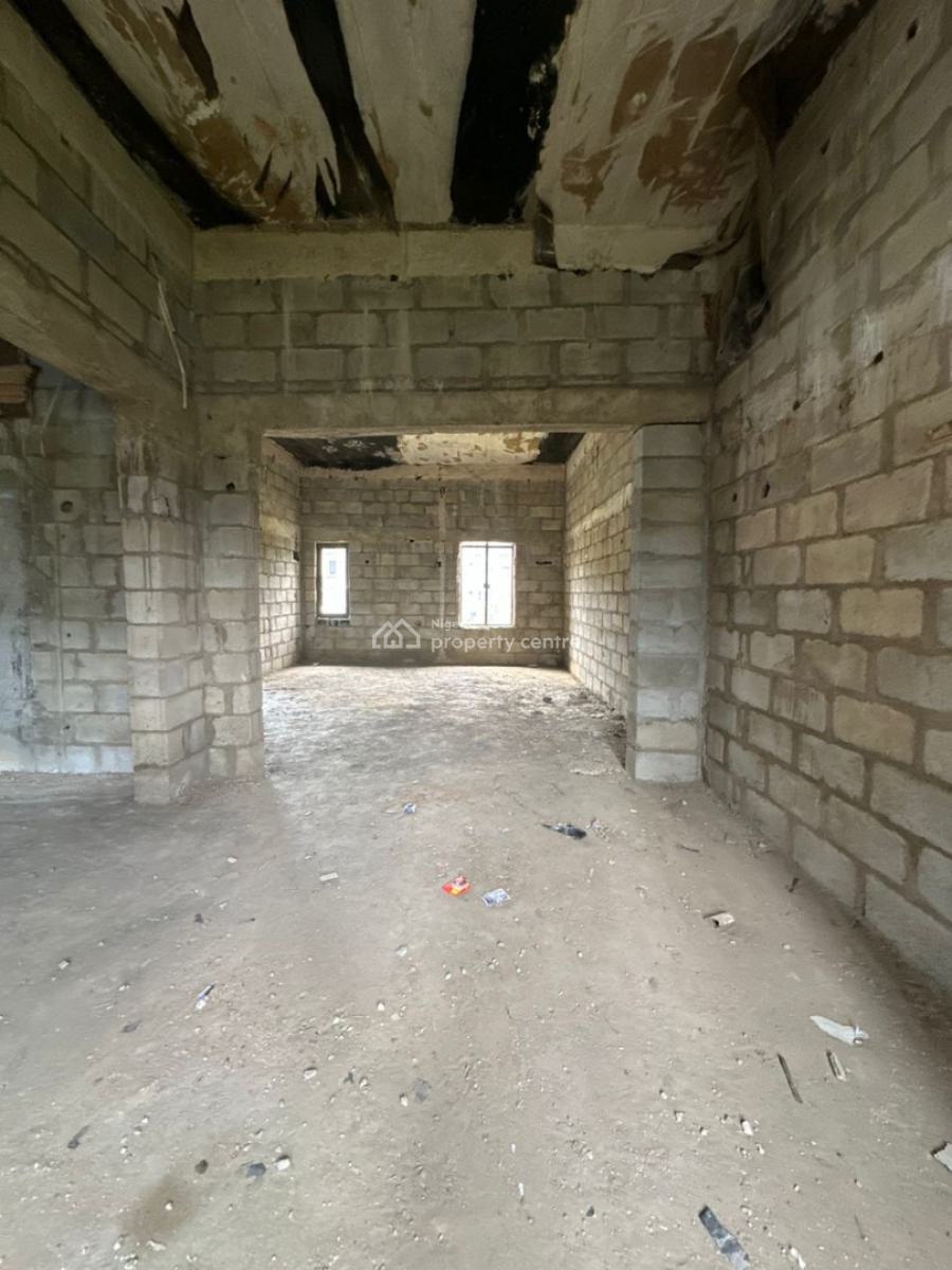 Semi Finished 4 Bedroom Terrace Duplex with Bq, Gaduwa, Abuja, Terraced Duplex for Sale