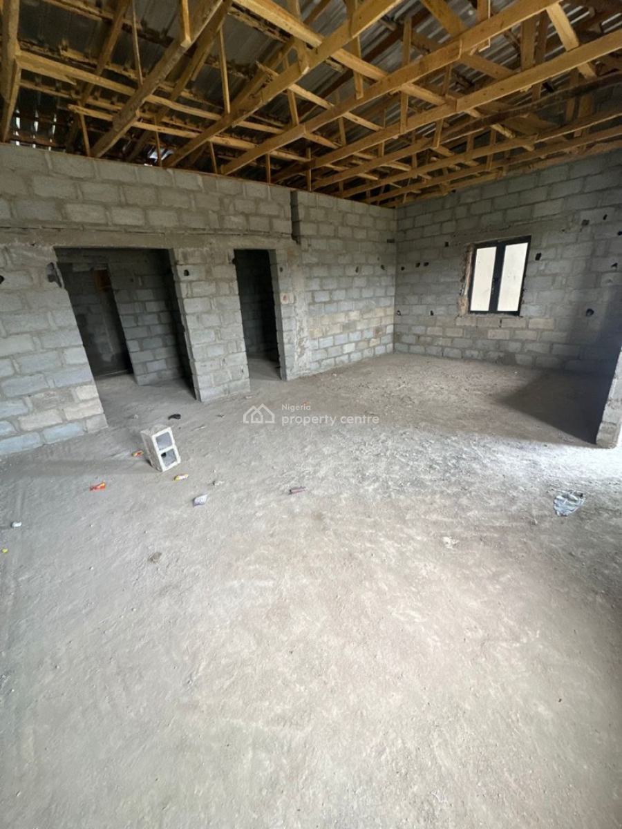 Semi Finished 4 Bedroom Terrace Duplex with Bq, Gaduwa, Abuja, Terraced Duplex for Sale