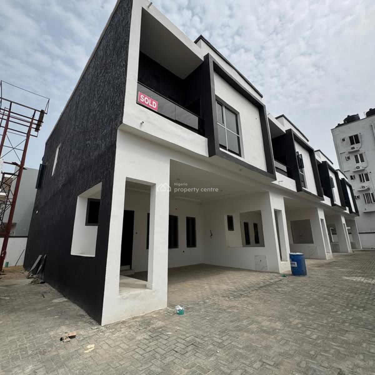 Newly Built 4 Bedroom Terraced Duplex with Exceptional Features, Lekki, Lagos, Terraced Duplex for Sale