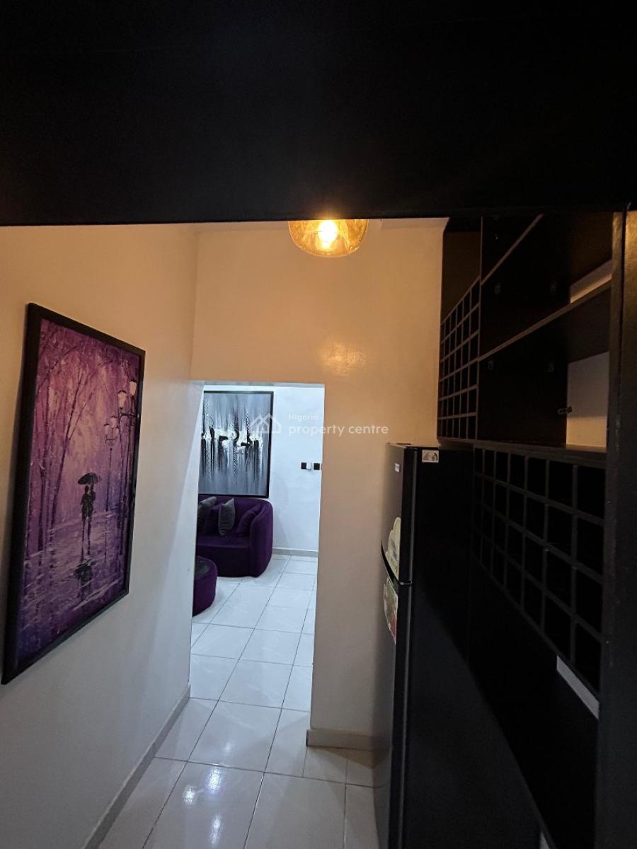 Plum Haven, One Bedroom Cozy 1 Bedroom Apartment with Smart Lock, Vi, Oniru, Victoria Island (vi), Lagos, Mini Flat (room and Parlour) Short Let