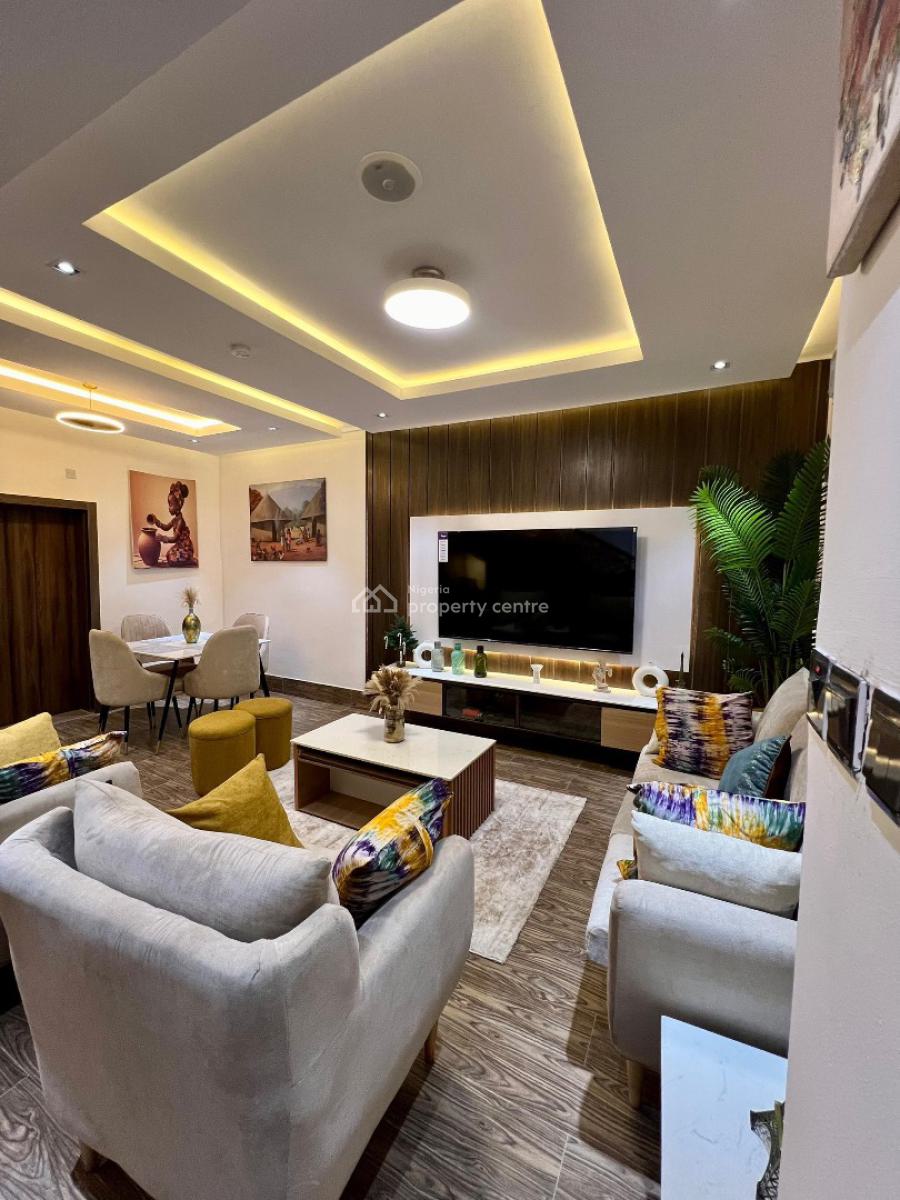 America  2/3bedroom Duplex with Slight Sea View, Swimming Pool ,, Ikate, Ikate, Lekki, Lagos, Detached Duplex Short Let