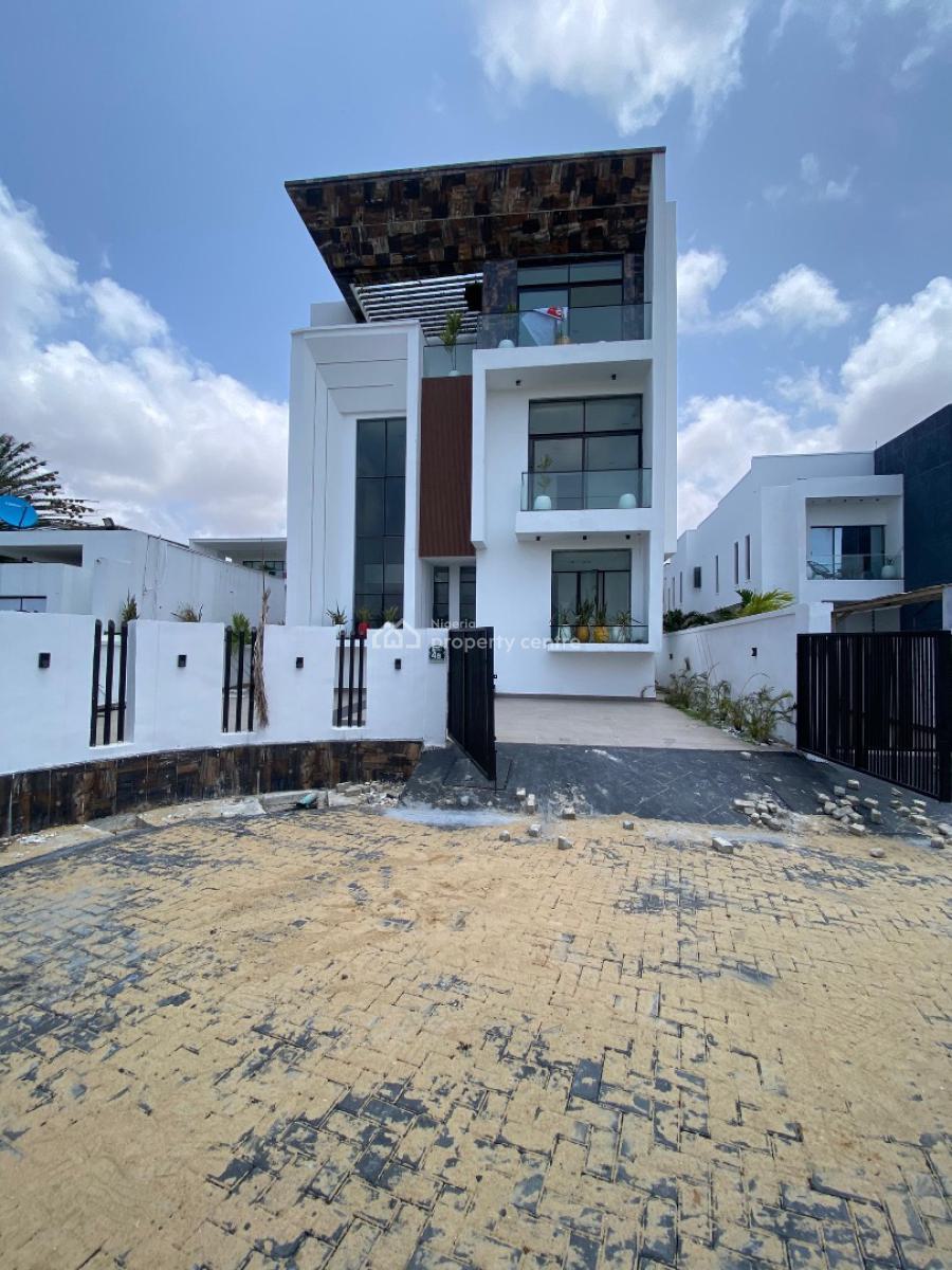 5 Bedroom Fully Detached Duplex with Bq, Pool, Cinema, Penthouse, Osapa, Lekki, Lagos, Detached Duplex for Sale