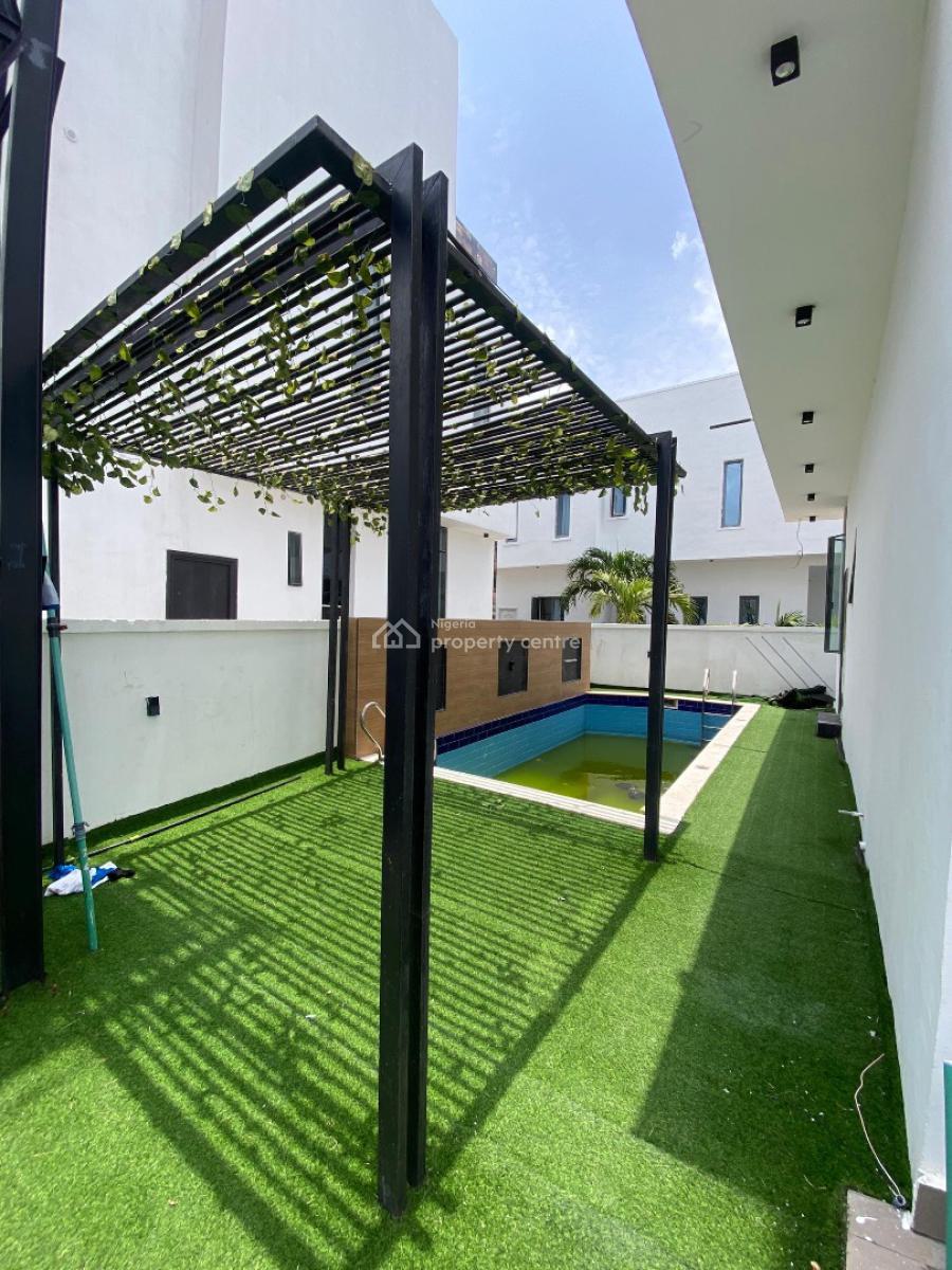 5 Bedroom Fully Detached Duplex with Bq, Pool, Cinema, Penthouse, Osapa, Lekki, Lagos, Detached Duplex for Sale