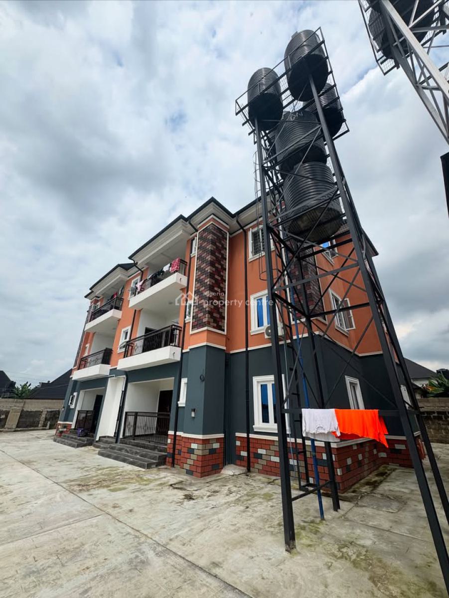 Brand New 6 Units of 2 Bedroom Flats on 2 Plots, Off Eneka Road, Eneka, Port Harcourt, Rivers, Block of Flats for Sale