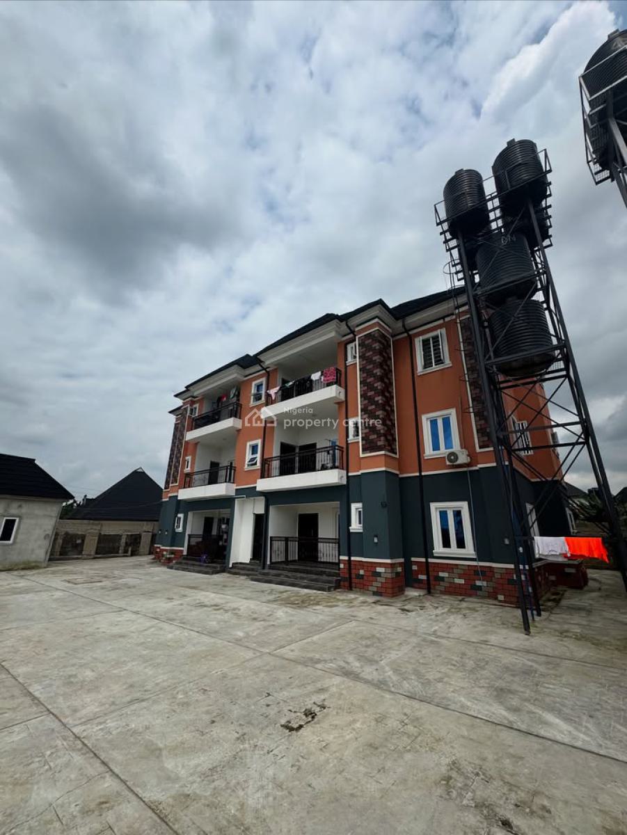 Brand New 6 Units of 2 Bedroom Flats on 2 Plots, Off Eneka Road, Eneka, Port Harcourt, Rivers, Block of Flats for Sale
