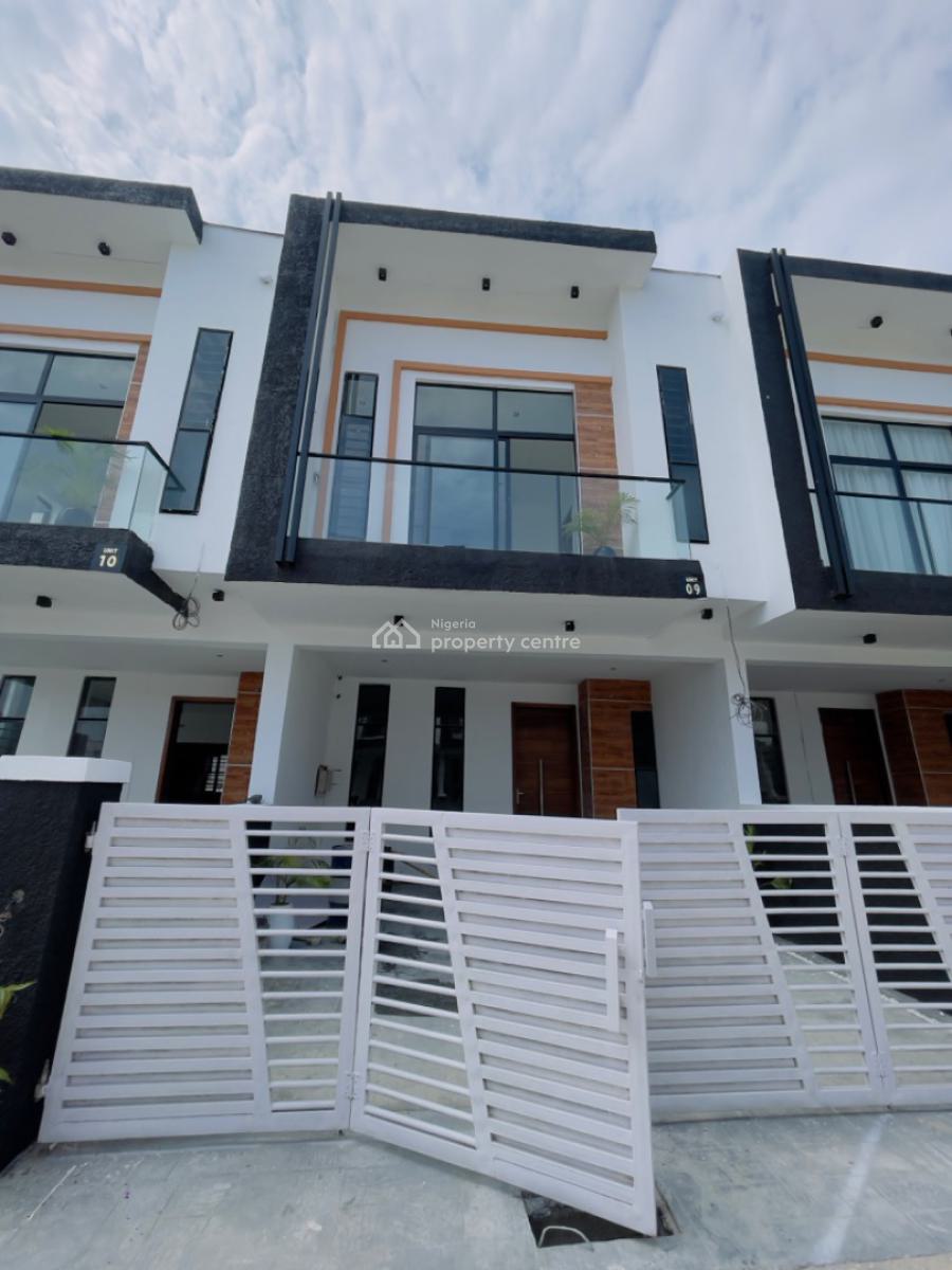 4 Bedroom Nicely Finished Self Gated Duplex, Ikota, Ikota, Lekki, Lagos, Terraced Duplex for Sale