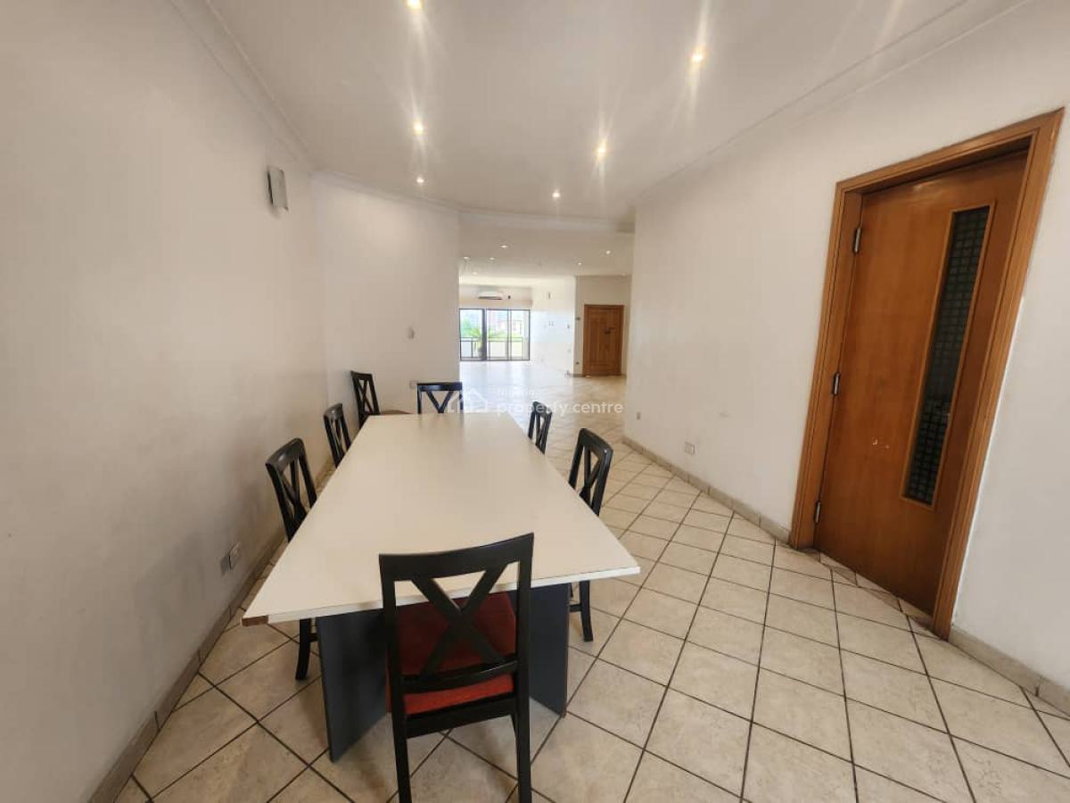 Very Spacious 3 Bedroom Semi Furnished Apartment, Dideolu Estate, Victoria Island (vi), Lagos, Flat / Apartment for Rent