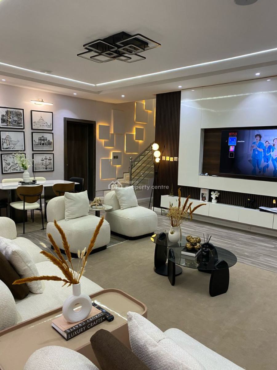 Luxury 5 Bedroom Apartment, Ago Palace, Isolo, Lagos, Flat / Apartment Short Let