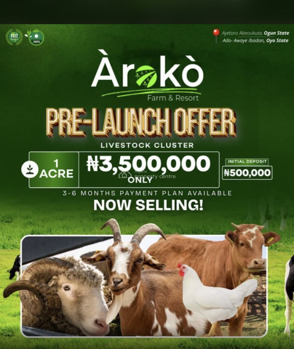 Palm Oil , Cocoa Plantation, Livestock Farm Etc, Abeokuta North, Ogun, Land for Sale