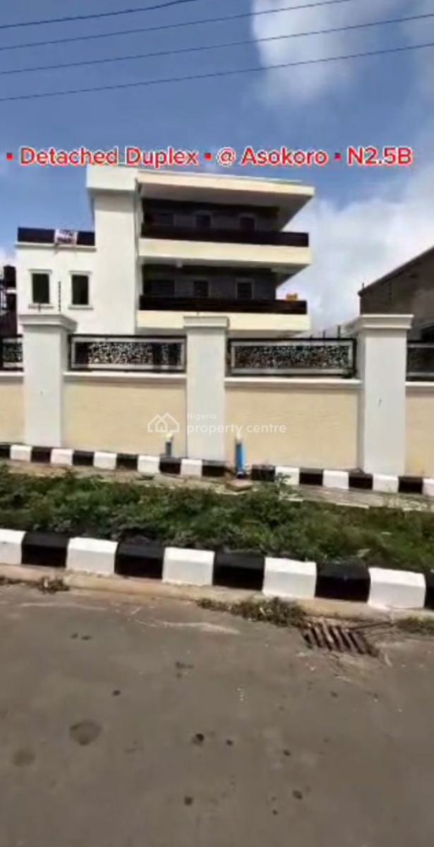 Stunning 6bed House with Penthouse Cctv in Highbrow Location, Asokoro Main, Asokoro District, Abuja, Detached Duplex for Sale