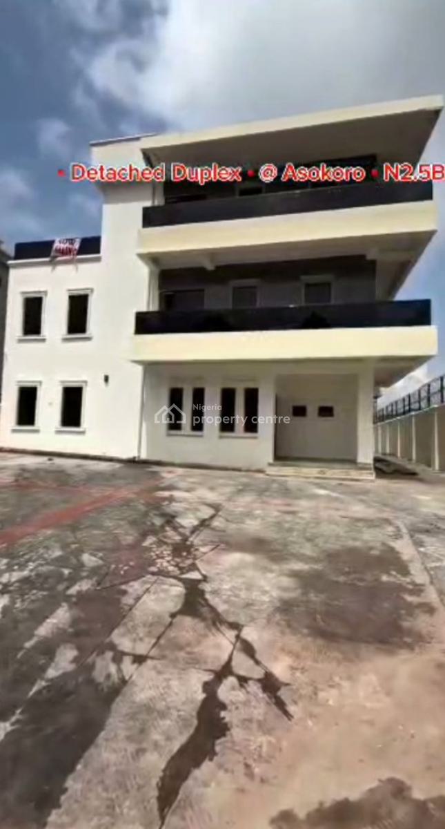 Stunning 6bed House with Penthouse Cctv in Highbrow Location, Asokoro Main, Asokoro District, Abuja, Detached Duplex for Sale