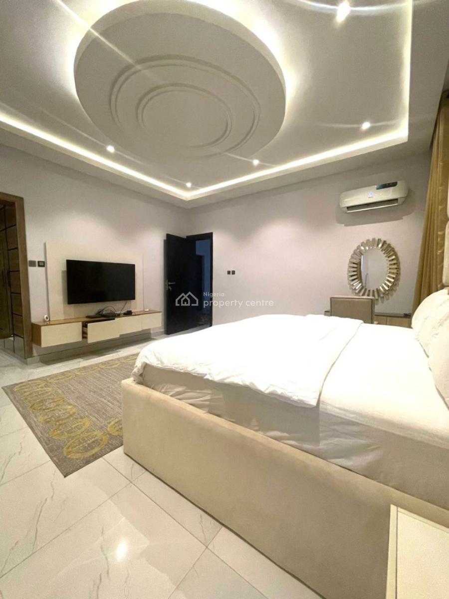 4bedroom Semidetached Fully Furnished Duplex with Bq, Lekki Scheme2 Abraham Adesanya, Ajah, Lagos, Semi-detached Duplex for Rent