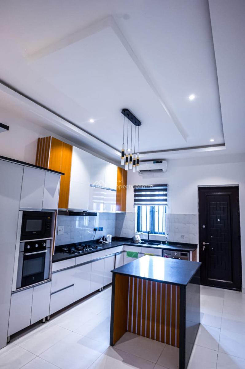 4bedroom Semidetached Fully Furnished Duplex with Bq, Lekki Scheme2 Abraham Adesanya, Ajah, Lagos, Semi-detached Duplex for Rent