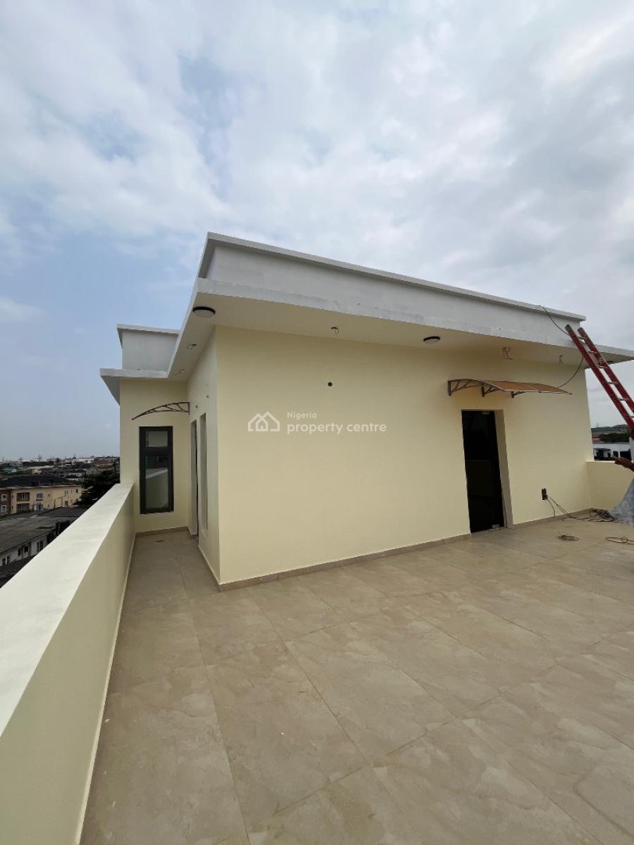 a Magnificently Built Fully Detached Duplex in a Secured Estate, Very Secured Estate|swimming Pool|wide Car Park, Anthony, Maryland, Lagos, Detached Duplex for Sale
