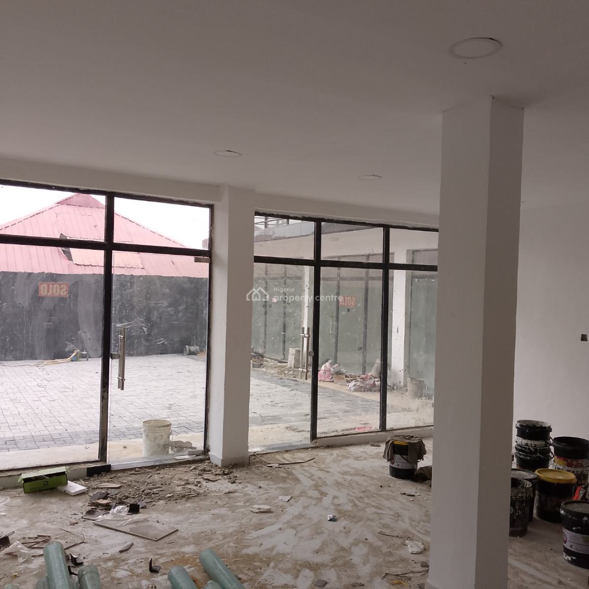 a Spacious Single and Double Shop, Thomas Estate, Ajah, Lagos, Shop for Sale