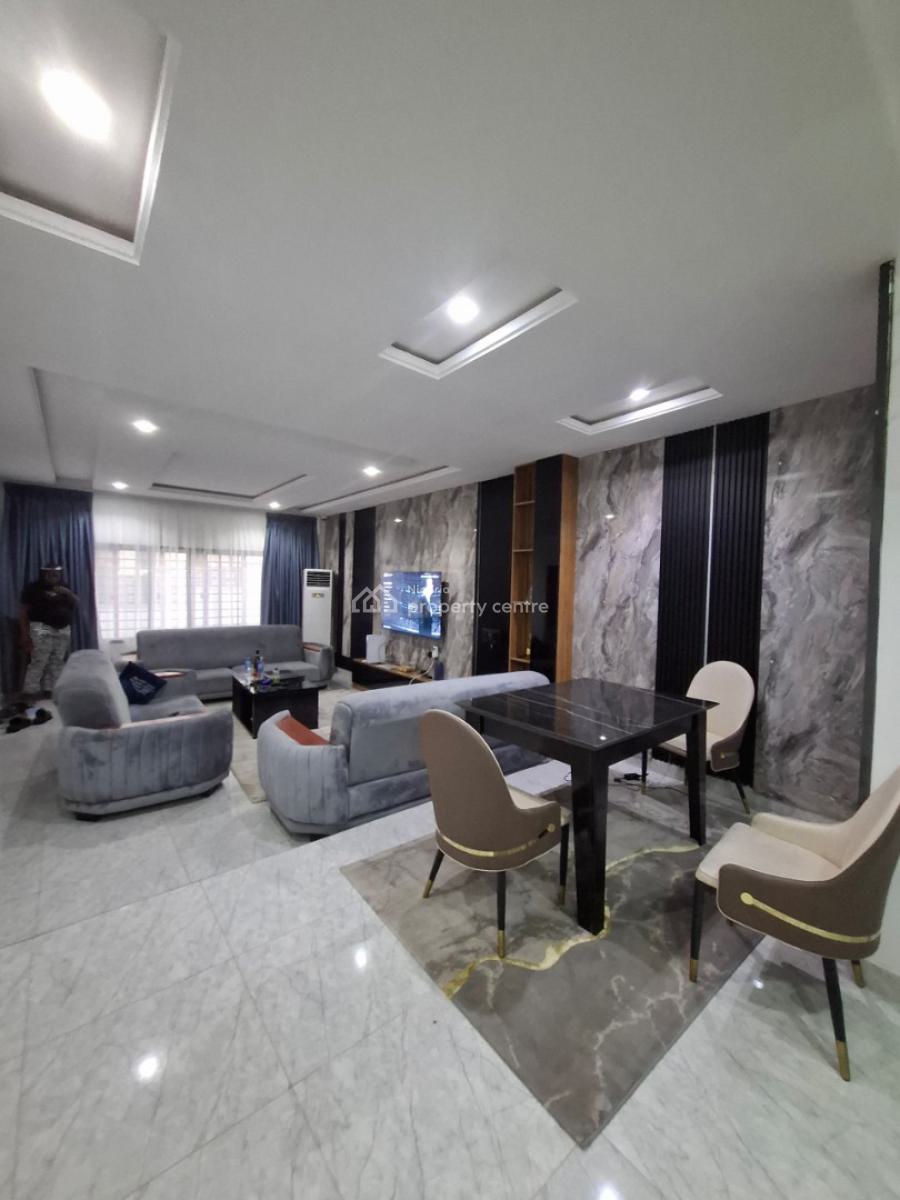 Furnished Four Bedroom Terraced Duplex, Naf Valley Estate, Asokoro District, Abuja, Terraced Duplex for Rent