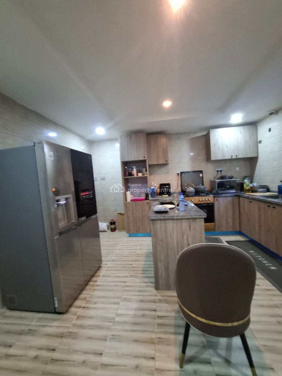 Furnished Four Bedroom Terraced Duplex, Naf Valley Estate, Asokoro District, Abuja, Terraced Duplex for Rent