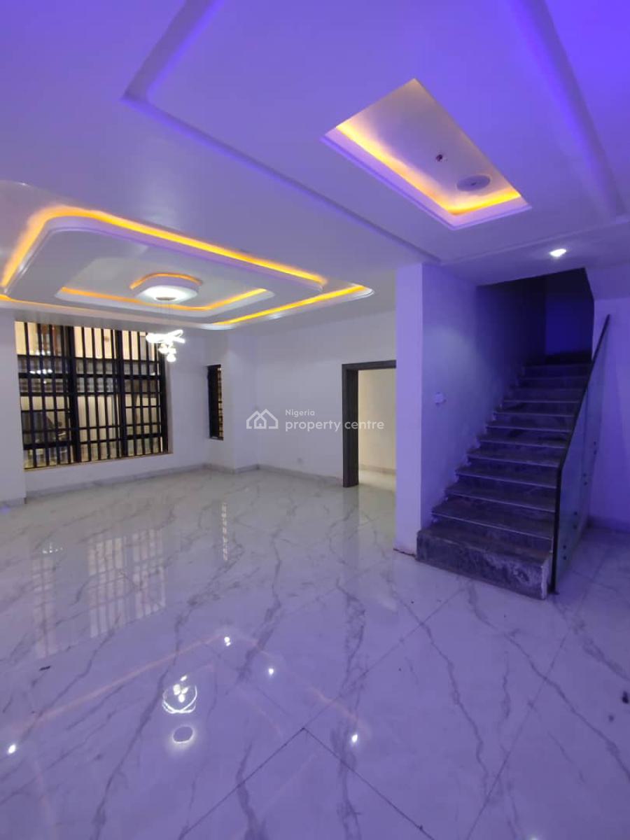 New Luxury Built 4 Bedroom Terrace Duplex with Bq on a Tarred Road, Jahi, Abuja, Terraced Duplex for Rent