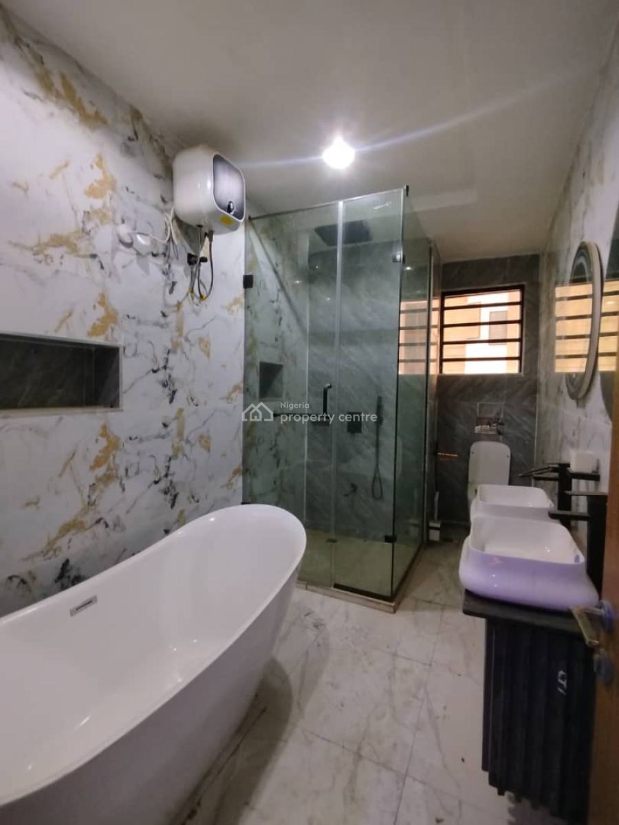 New Luxury Built 4 Bedroom Terrace Duplex with Bq on a Tarred Road, Jahi, Abuja, Terraced Duplex for Rent