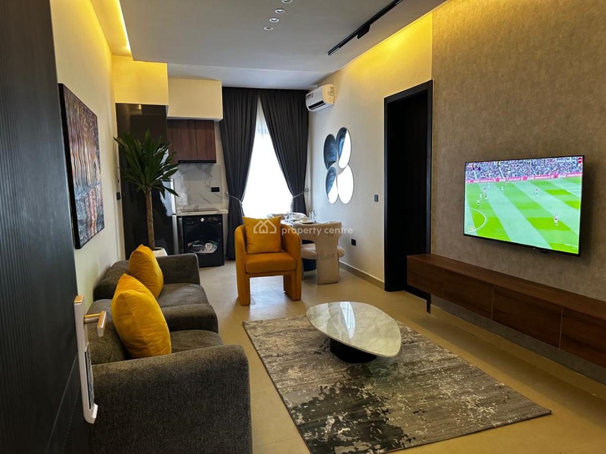 Newly Built 1 Bedroom Tastefully Furnished Apartment, 7 Oluwakayode Street Lekki Phase 1, Lekki Phase 1, Lekki, Lagos, Mini Flat (room and Parlour) Short Let