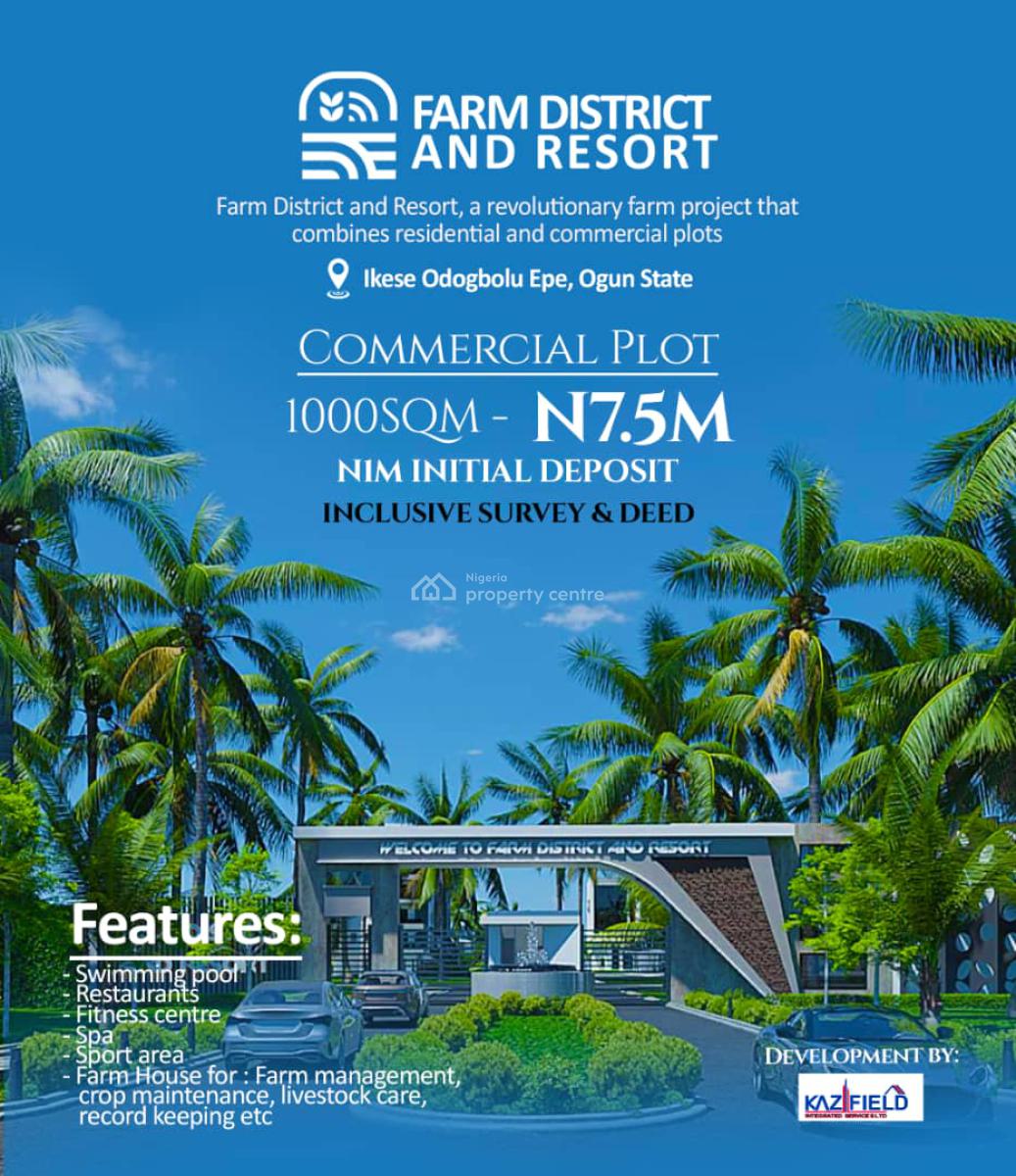 Own a Plot of Farm and Spread The Balance, Odogbolu, Ogun, Land for Sale
