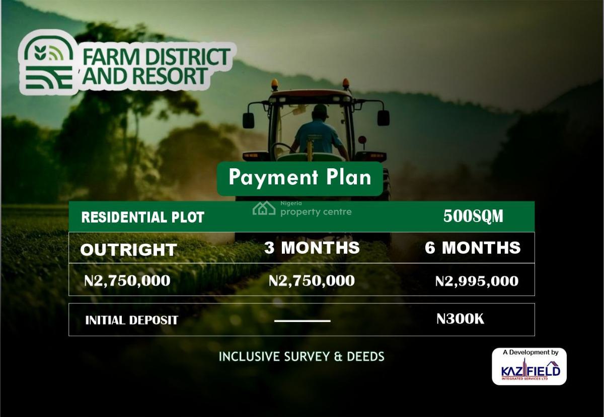 Own a Plot of Farm and Spread The Balance, Odogbolu, Ogun, Land for Sale