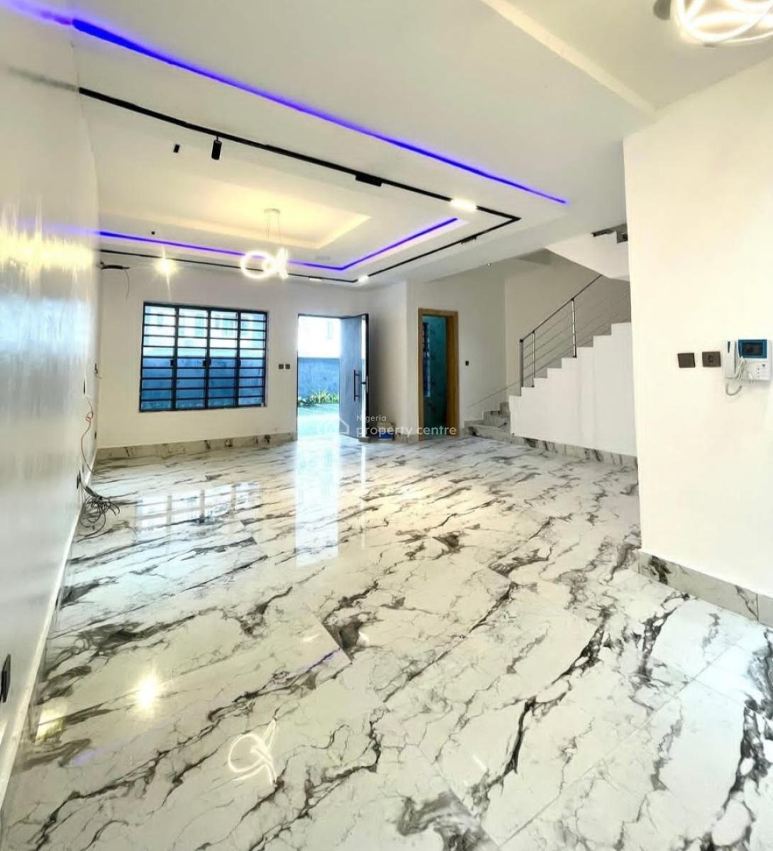 Luxury Serviced 4 Bedroom Terraced Duplex with a Room Bq, Ikate Elegushi, Lekki, Lagos, Terraced Duplex for Sale