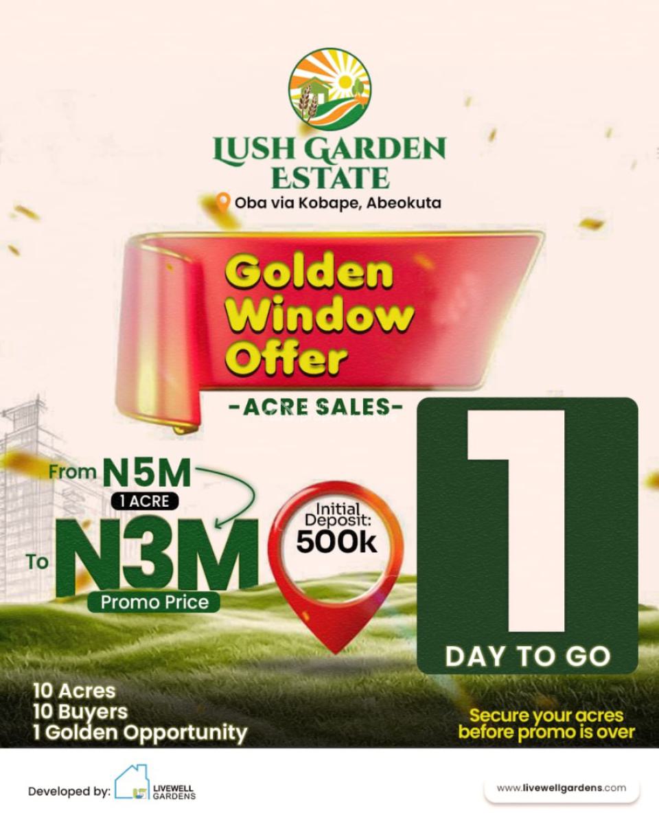 Affordable Plots of Mixed-use Land, Lush Garden, Abeokuta North, Ogun, Mixed-use Land for Sale