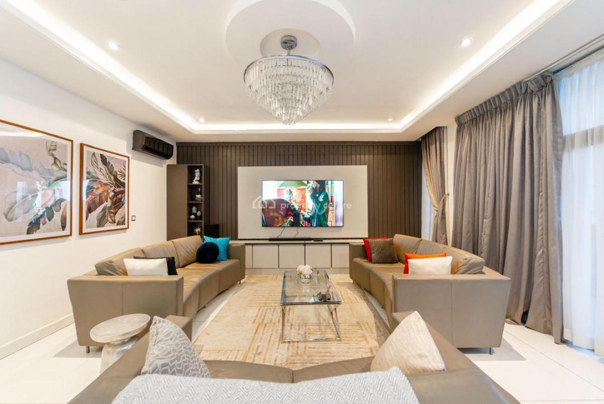 Super Luxury Fully Furnished 4 Bedroom Detached Duplex, in an Estate Off Banana Island Road, Ikoyi, Lagos, Detached Duplex for Rent