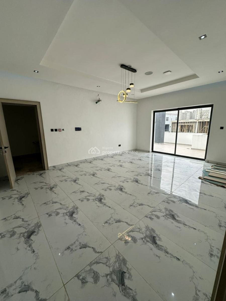 Smart 5 Bedrooms Semi-detached Duplex with a Room Bq, Main Wuye, Wuye, Abuja, Semi-detached Duplex for Sale
