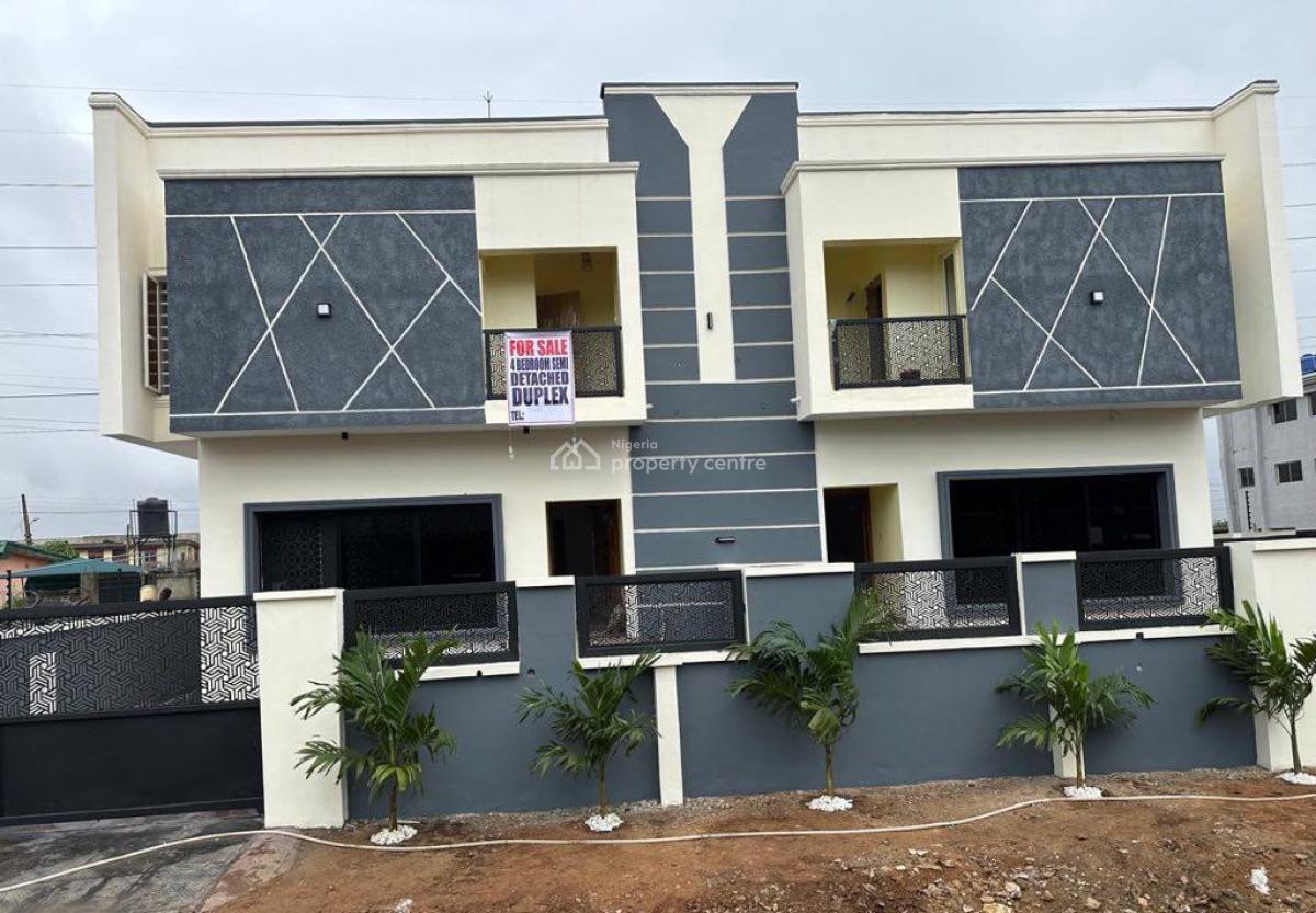 a 4bedroom Semidetached Duplex, Kola Bustop,ifako Ijaye, Ipaja, Lagos, Semi-detached Duplex for Sale